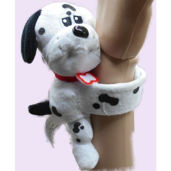2024 Bullsitoy Cutie Cuff Pound Puppies Dalmatian Slap Bracelet - Picture 1 of 8